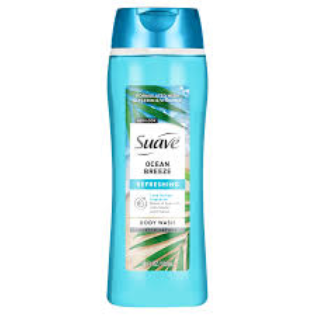 SUAVE ESSENTIAL BODYWASH OCEAN BREEZ 354ML